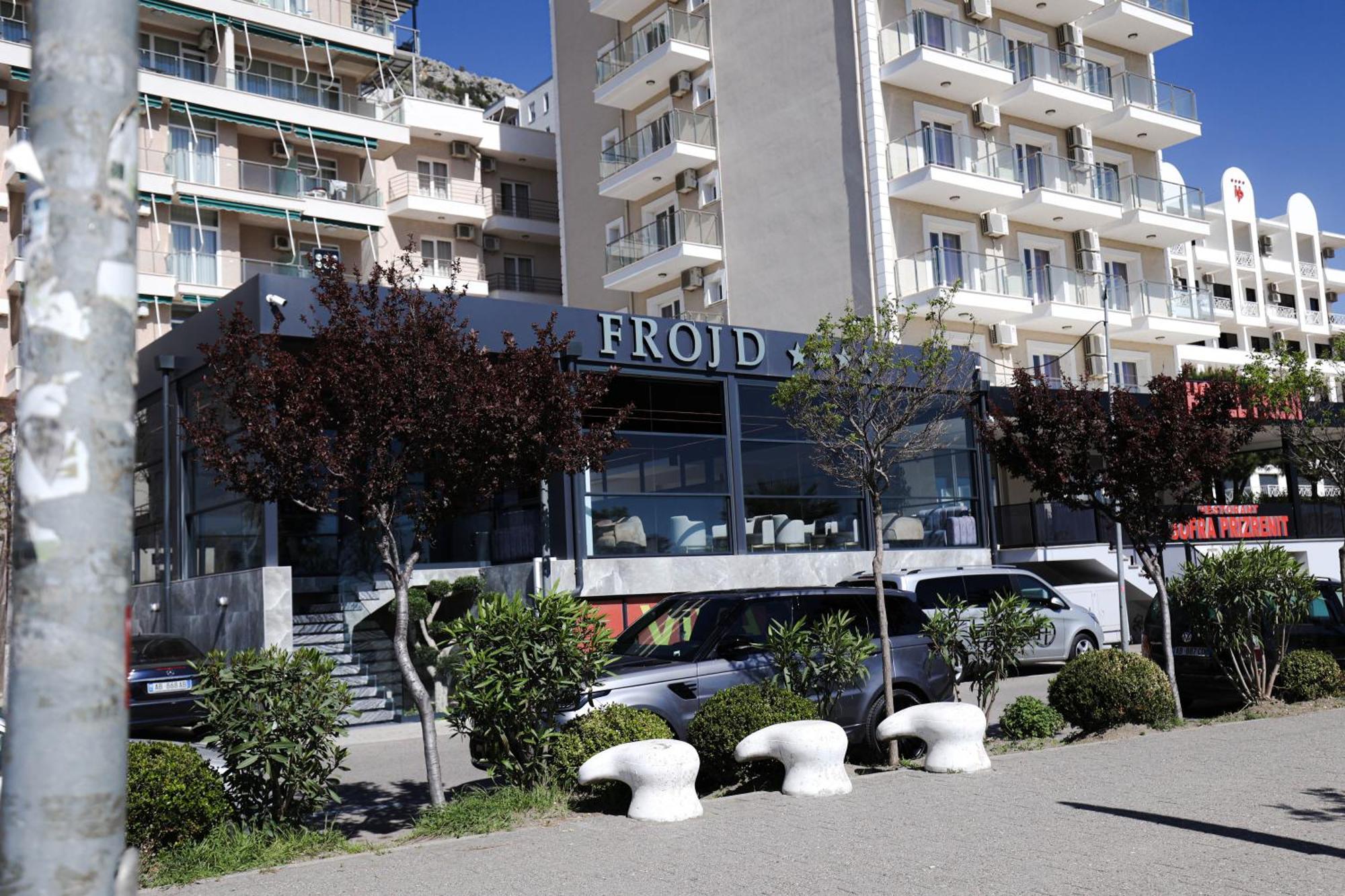 Hotel Frojd - Beach Front Resort Shëngjin المظهر الخارجي الصورة